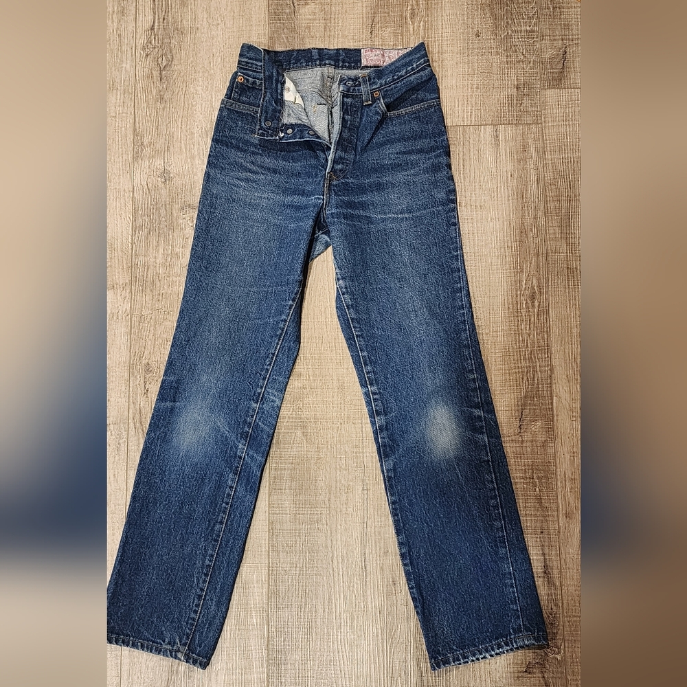 Vintage Levi's 501 "Wash 'Em Hott" Jeans - Size 30×34 (Modern size 0)
